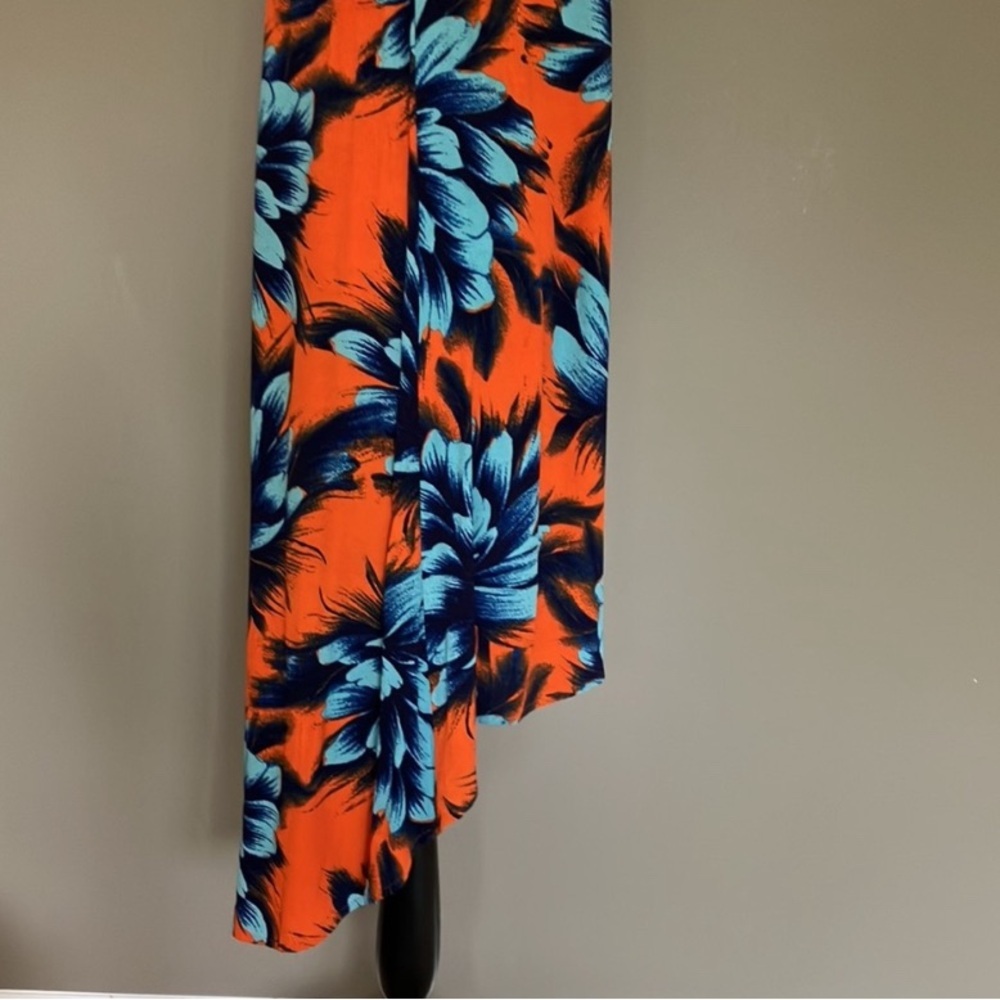 Anthropologie Maeve Floral Dress High Low Sleeveless Size 2 - Picture 6 of 11